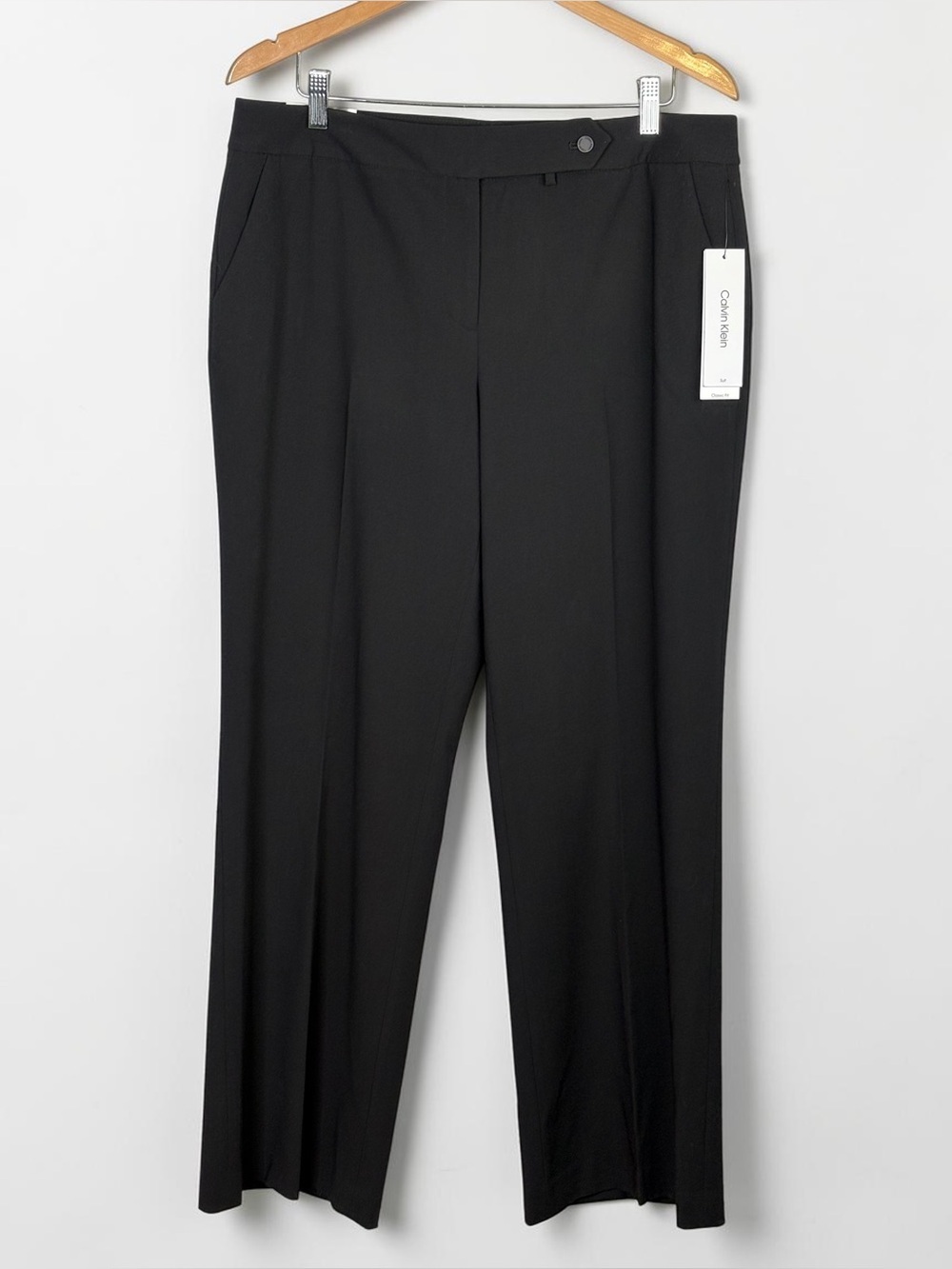 Calvin Klein Black Women's Dress Trousers
